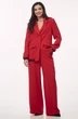 Костюм брючный 2277 красный YOUR SIZE
