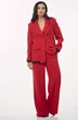 Костюм брючный 2277 красный YOUR SIZE фото 3