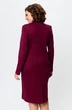 Костюм с юбкой 4430 бордовый ZLATA