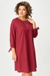 Платье 4450 бордовый ZLATA