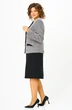 Костюм с юбкой 4461 маренго ZLATA фото 3