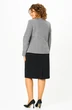 Костюм с юбкой 4461 маренго ZLATA фото 2