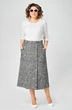 Юбка 4467 серый ZLATA