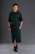 Костюм с юбкой 326 зеленый Zigzag Style