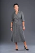 Платье 338 темно-серый Zigzag Style фото 3