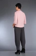 Костюм брючный 340 розовый Zigzag Style