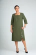 Платье 409 хаки Zigzag Style