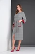 Платье 424 красная отделка Zigzag Style