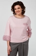 Костюм брючный 509 розовый + серый Zigzag Style