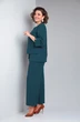 Костюм брючный 529 изумруд Zigzag Style