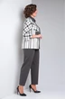 Костюм брючный 531 клетка Zigzag Style