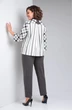 Костюм брючный 531 клетка Zigzag Style