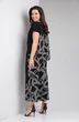 Костюм брючный 556 черный Zigzag Style