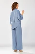 Костюм брючный 559-2 светло-голубой Zigzag Style фото 2