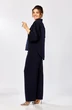 Костюм брючный 559-2 синий Zigzag Style фото 2 Костюм брючный 559-2 синий Zigzag Style фото 2