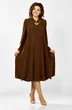 Платье 582 темный янтарь Zigzag Style фото 5