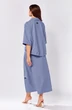 Костюм с юбкой 608-1 джинсовый Zigzag Style фото 2