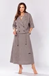Костюм с юбкой 608-1 меланжевый Zigzag Style фото 3
