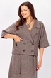 Костюм с юбкой 608-1 меланжевый Zigzag Style фото 4