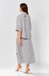 Костюм с юбкой 608-1 серый  Zigzag Style фото 2