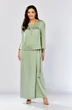Костюм брючный 626-2 фисташковый Zigzag Style фото 3
