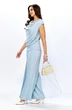 Костюм брючный 636 голубой Zigzag Style фото 4