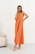 Платье K-05480w оранжевый Ketty