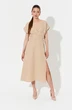 Платье K-06480 бежевый Ketty