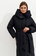 Пальто K-10570 черный Ketty