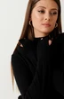 Джемпер K-16340 черный Ketty