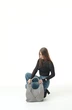 Сумка Gabbi-grey-velour mt.style